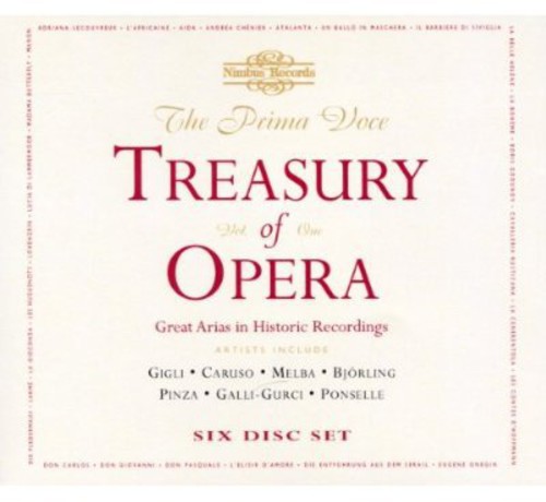 Prima Voce: Treasury Of Opera 1 (box Set) / Var