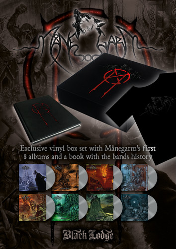 Manegarm - 8lp Boxset + Book + T-shirt (sm) [LP]
