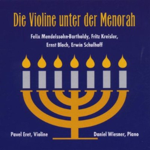 Violine Unter Der Menorah