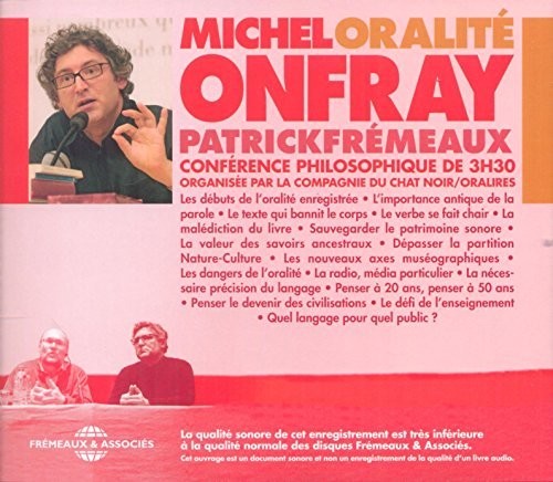 ORALITE CONFERENCE PHILOSOPHIQUE