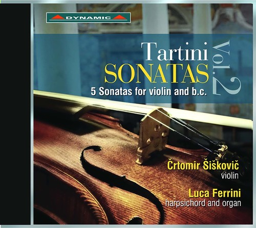 Giuseppe Tartini: 5 Sonatas for Violin & b.c.