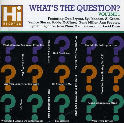 Vol. 1-What's the Question?