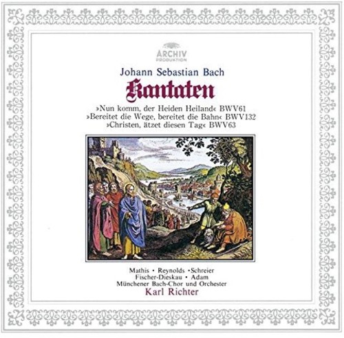 Bach: Cantatas BWV 61/ 132/ 63