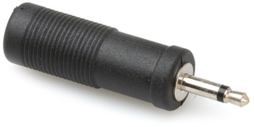 Hosa GMP-113 Adaptor 1/4 in TS to 3.5 MM TS