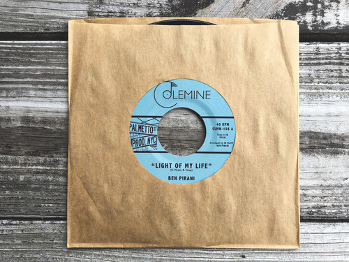 Ben Pirani - Light Of My Life / Dreamin's For Free