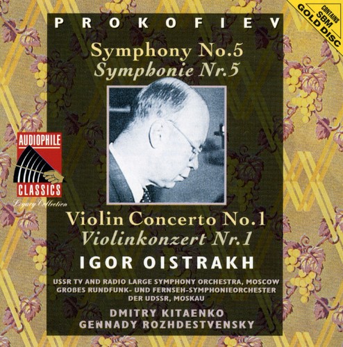 Prokofiev: VLN Cto No 1 / Sym No 5