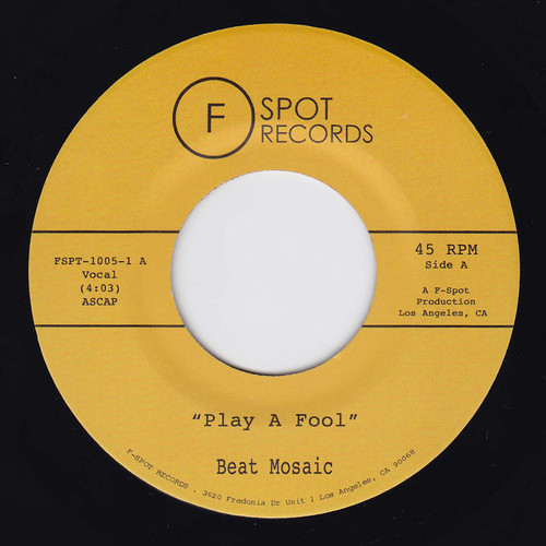 Play a Fool /  Shape of Yuor Shape