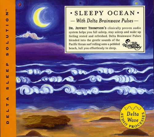 Sleepy Ocean with Delta Brainwave Pulses