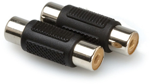 Hosa GRA-101 Couplers RCA to RCA 2 PC