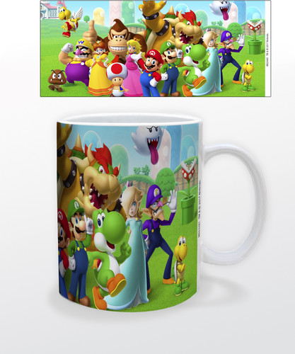 Super Mario -  Mushroom Kingdom - 11 oz mug
