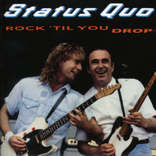 Status Quo - Rock Till You Drop vinyl record cover