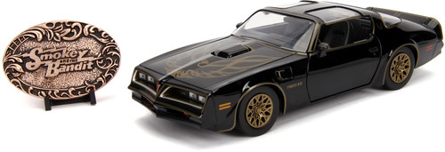 Jada Toys - 1:24 Smokey & The Bandit - Hollywood Rides - '77 Pontiac Firebird with Replica Buckle