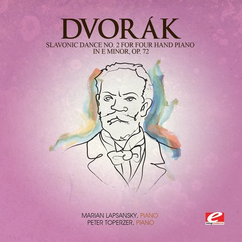 Slavonic Dance 2 Four Hand Piano E Min 72
