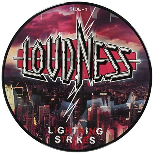 Loudness - Lightning Strikes (Hol) vinyl record cover