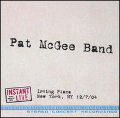 Instant Live: Irving Plaza New York, NY 12/ 7/ 04