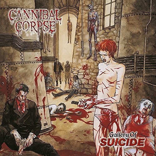 Cannibal Corpse - Gallery Of Suicide vinyl record cover