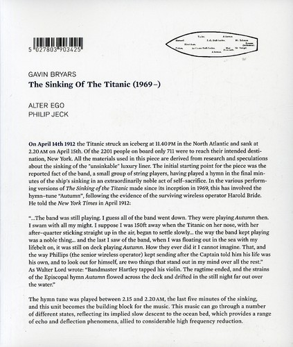 Sinking of the Titanic