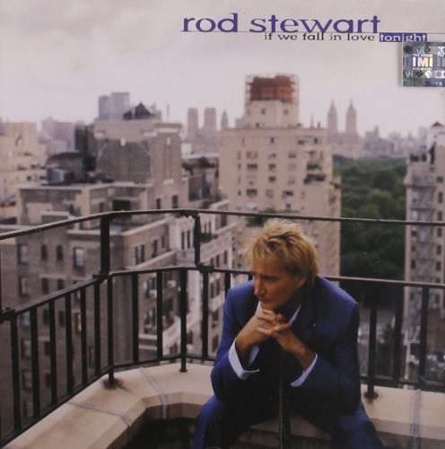 Rod Stewart - If We Fall In Love Tonight vinyl record cover