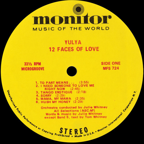 Twelve Faces of Love