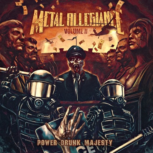 Metal Allegiance - Volume II: Power Drunk Majesty [Orange w/ Black Splatter LP]