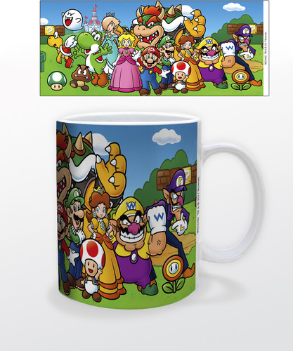Super Mario -  Characters - 11 oz mug