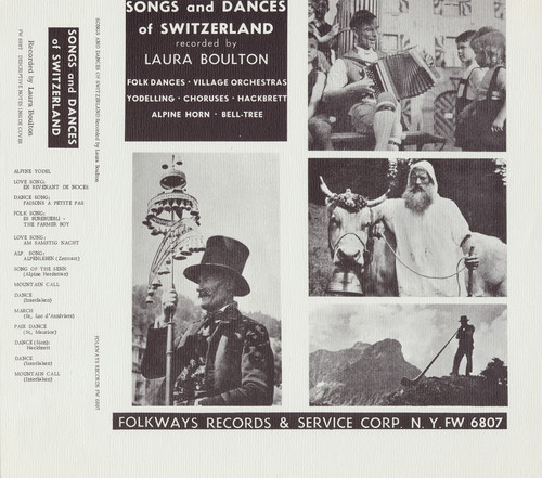 Songs & Dances Of Switzerland - Songs of Switzerland / Various