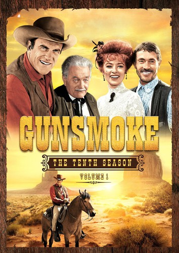 Gunsmoke: The Tenth Season Volume Boxed Set, Full Frame, Black