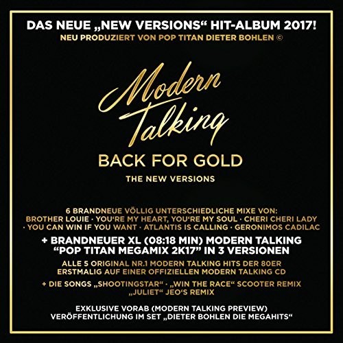 Back For Gold by Modern Talking