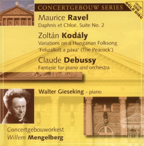 Debussy: Fantasie for Pno & Orch