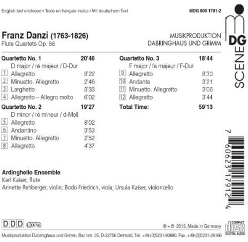 Flute Quartets Op 56