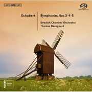 Symphonies Nos. 3-5 , Swedish Chamber Orchestra
