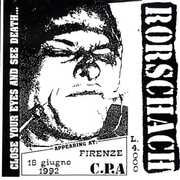 Live In Italy '92 , Rorschach