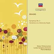 Brahms: Sym 2 Variations on a Theme By Haydn [Import] , Pierre Monteux