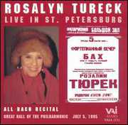 Live in St. Petersburg , Rosalyn Tureck