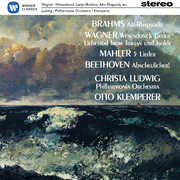 Brahms: Alt-rhapsodie/ Wagner: Wesendonck-lieder , Christa Ludwig