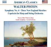 Symphony 4 /  3 New England Sketches , Gerard Schwarz