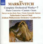 Comp Orchestral Works 7: Piano Cto Cantate Icare , Christopher Lyndon-Gee