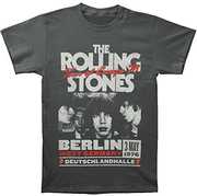 Rolling Stones - Tour of Europe '76 Berlin West Germany T-shirt - Large Charcoal 3127005705