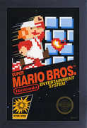 Super Mario Bros. Cover - 11x17 Framed Gel Coat Print
