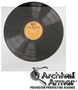 Bags Unlimited S1010R - 10 Inch 78 RPM Record Sleeves - No Flap 10 Count (Clear) 