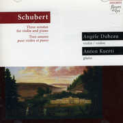 3 Sonatas for Violin & Piano , Angèle Dubeau