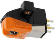 Audio Technica AT-VM95EN Dual Moving Magnet Cartridge with Elliptical Nude Stylus (Black/ Orange) 