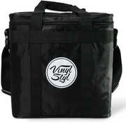 Vinyl Styl® VS-A-016 Padded Carrying Case for Records and Portable Turntables (Black) 
