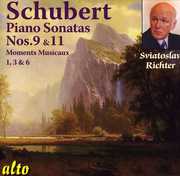 Piano Sonatas 9 & 11: Moments Musicaux , Sviatoslav Richter