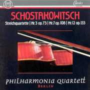 String Quartets 3 Op 73 7 Op 108 12 Op 133 , Philharmonia Quartet Berlin