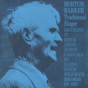 Traditional Singer , Horton Barker
