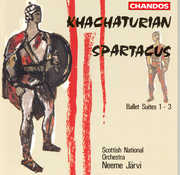 Spartacus Ballet Suites 1-3 , Neeme Järvi
