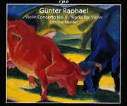 Violin Concerto No 2 /  Works for Violin , Christine Raphael