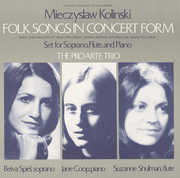 Folk Songs in Concert Form , Mieczyslaw Kolinsky