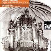 Organ Symphonies Nos 1 & 4 , Bj rn Boysen